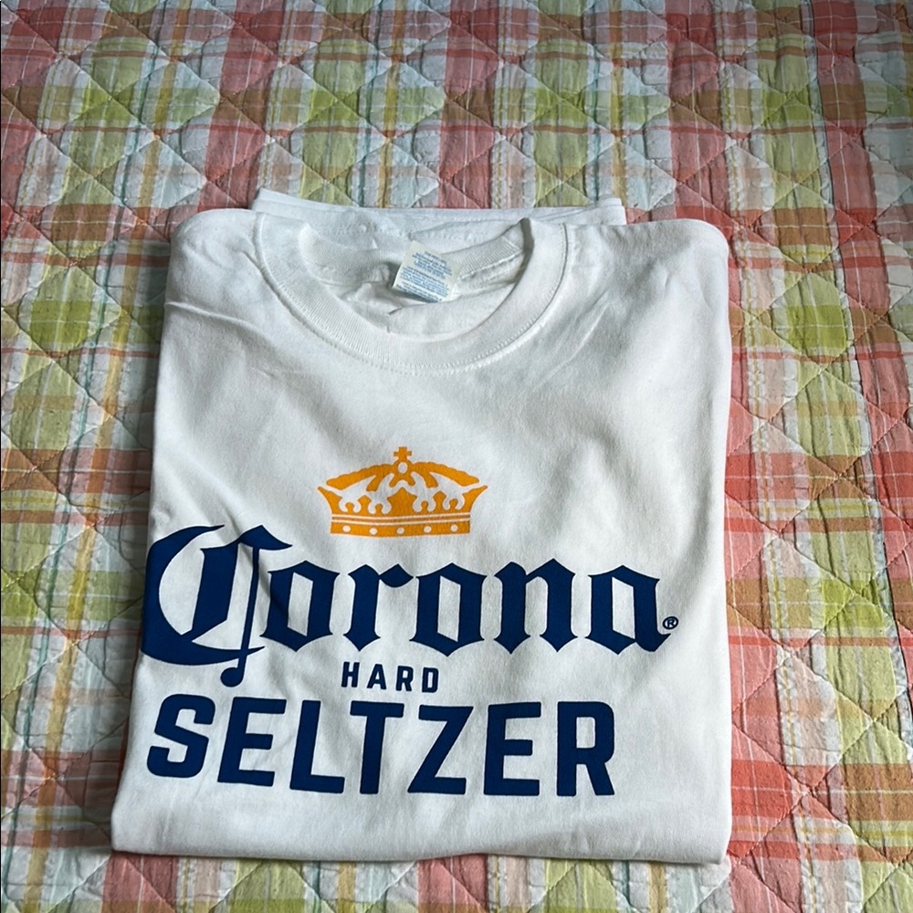 Corona White Short Sleeve Tee